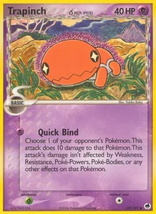 Trapinch - 069/101 (Delta Species) — EX Dragon Frontiers