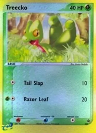 Treecko - 003 (e-League) — Nintendo Promos