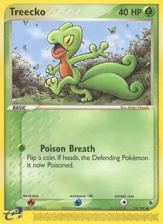 Treecko - 75/109 — EX Ruby and Sapphire