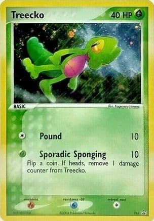 Treecko - 016 (EX Deck Tin) — Nintendo Promos Pokémon TCG card by Varachax Hotsire