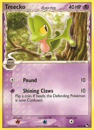 Treecko (Delta Species) — POP Series 4