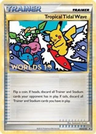 Tropical Tidal Wave - HGSS18 (Worlds 10) [Participation] — HGSS Promos