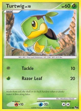 Turtwig — POP Series 8 Pokémon TCG card by Midori Harada