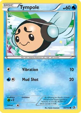 Tympole — Legendary Treasures Pokémon TCG card by Kyoko Umemoto