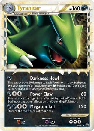 Tyranitar (Prime) — Pokémon TCG card