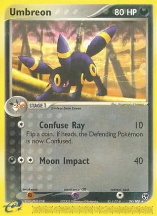 Umbreon — EX Sandstorm