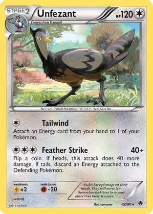 Unfezant — Emerging Powers
