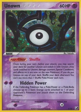 Unown (S) — EX Unseen Forces
