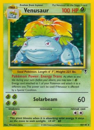 Venusaur — Pokémon TCG card