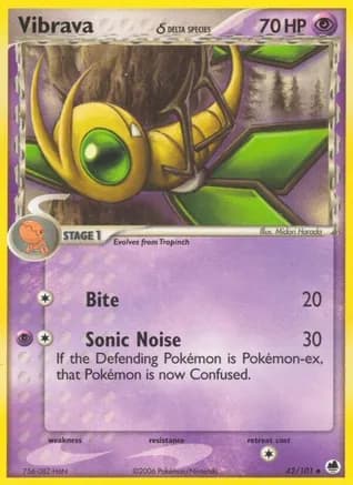 Vibrava - 042/101 (Delta Species) — EX Dragon Frontiers