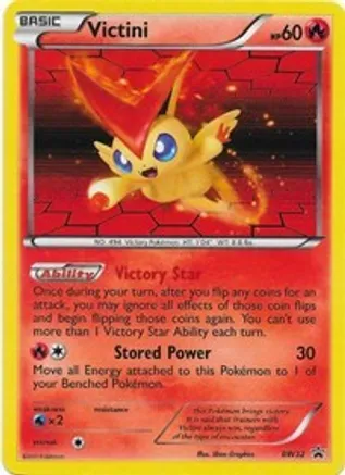 Victini - BW32 — Black and White Promos