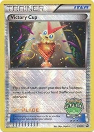 Victory Cup - BW29 (Battle Road Autumn 2011) [3rd Place] — Black and White Promos Pokémon TCG card by Ken Sugimori