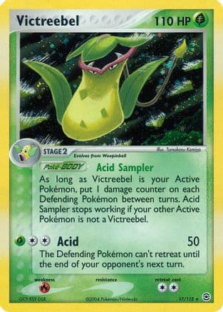 Victreebel — EX FireRed & LeafGreen Pokémon TCG card by Tomokazu Komiya