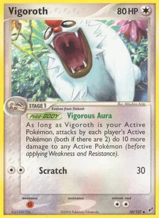 Vigoroth — EX Deoxys