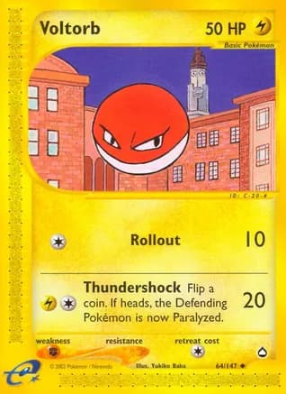 Voltorb (64) — Aquapolis