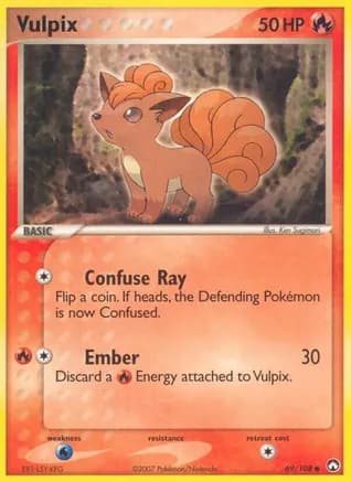 Vulpix — EX Power Keepers