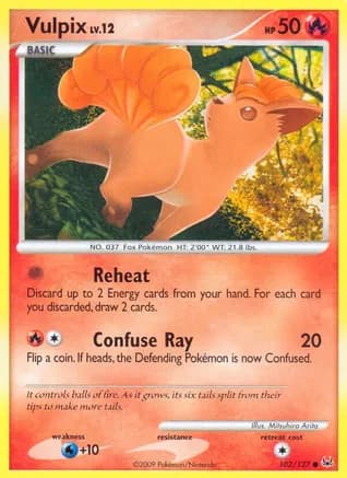 Vulpix — Platinum