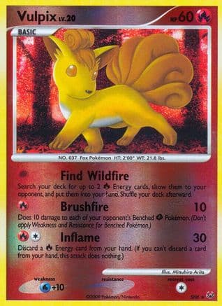 Vulpix (Shiny) — Pokémon TCG card
