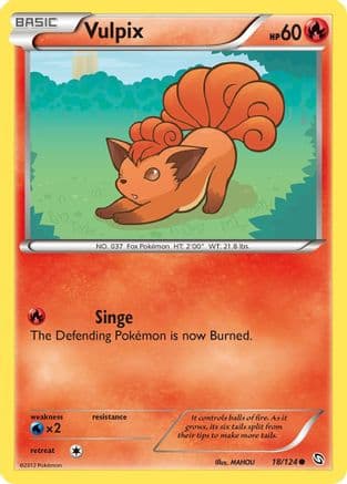 Vulpix — Dragons Exalted