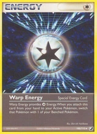 Warp Energy — EX Unseen Forces Pokémon TCG card by Shin-ichi Yoshikawa