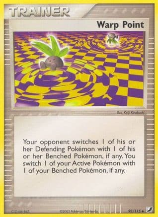 Warp Point — EX Unseen Forces Pokémon TCG card by Keiji Kinebuchi