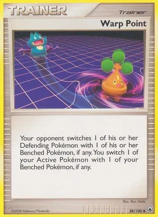 Warp Point — Majestic Dawn Pokémon TCG card by Ryo Ueda