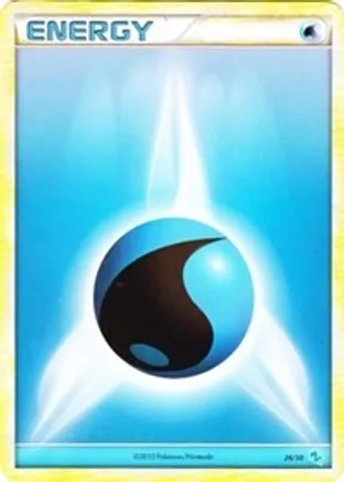 Water Energy (#7) — HGSS Trainer Kit: Gyarados & Raichu