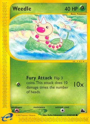 Weedle (114) — Skyridge