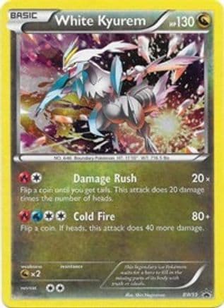 White Kyurem - BW59 — Black and White Promos Pokémon TCG card by Shin Nagamatsu