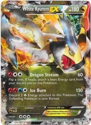 White Kyurem EX - BW63 — Black and White Promos