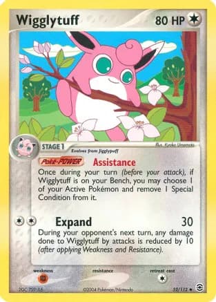 Wigglytuff — EX FireRed & LeafGreen Pokémon TCG card by Kyoko Umemoto