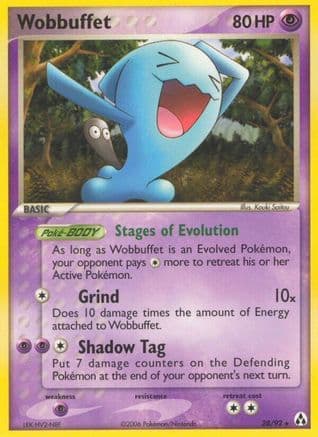 Wobbuffet — Legend Maker Pokémon TCG card by Kouki Saitou