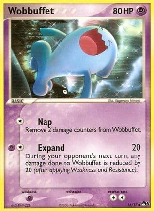 Wobbuffet — POP Series 4 Pokémon TCG card by Kagemaru Himeno