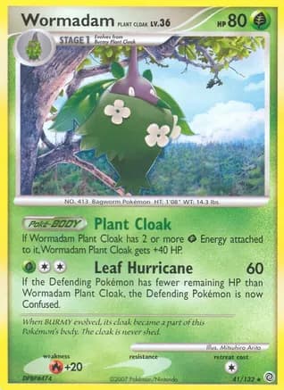 Wormadam Plant Cloak — Secret Wonders