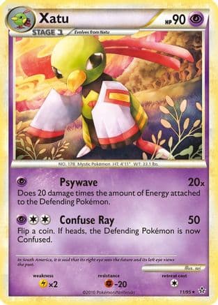 Xatu — Unleashed Pokémon TCG card by sui