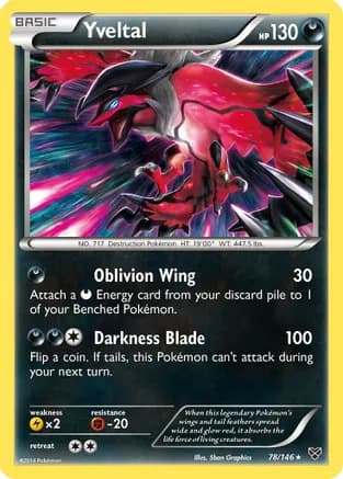 Yveltal — XY Base Set