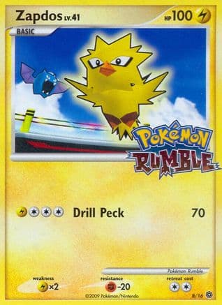 Zapdos — Rumble Pokémon TCG card by Pokemon Rumble