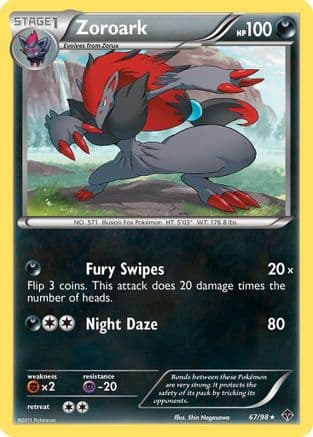 Zoroark — Pokémon TCG card