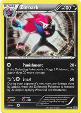 Zoroark - BW19 — Black and White Promos
