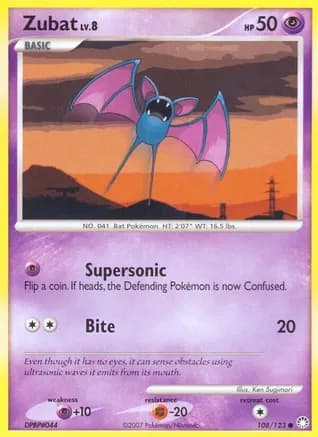 Zubat — Mysterious Treasures