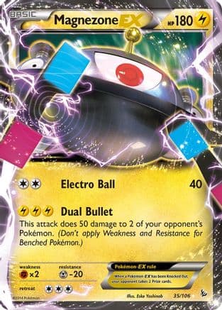 Magnezone EX — XY - Flashfire Pokémon TCG card by Eske Yoshinob