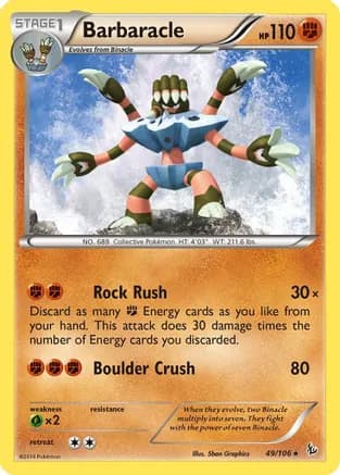 Barbaracle — XY - Flashfire