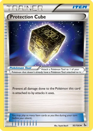 Protection Cube — XY - Flashfire Pokémon TCG card by Toyste Beach