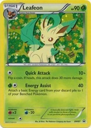 Leafeon - BW87 — Black and White Promos Pokémon TCG card by Hitoshi Ariga