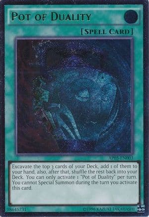 Pot of Duality (UTR) — Astral Pack 5 Yu-Gi-Oh! card by KAZUKI TAKAHASHI