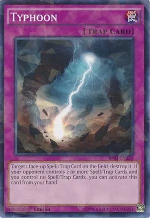 Typhoon (Shatterfoil) — Yu-Gi-Oh! card