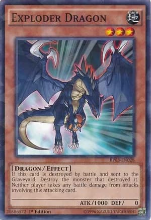Exploder Dragon (Shatterfoil) — Battle Pack 3: Monster League