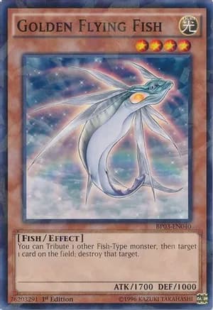 Golden Flying Fish (Shatterfoil) — Battle Pack 3: Monster League