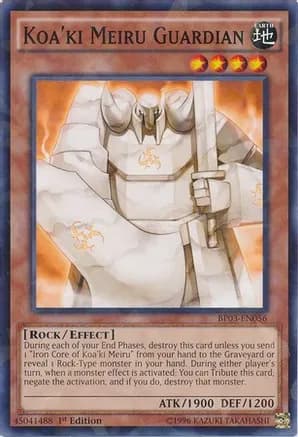 Koa'ki Meiru Guardian (Shatterfoil) — Battle Pack 3: Monster League