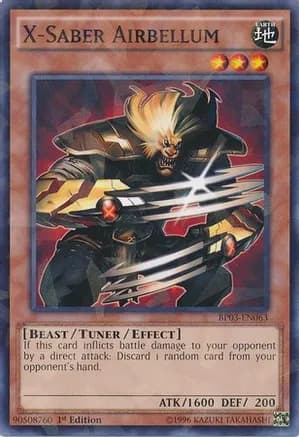 X-Saber Airbellum (Shatterfoil) — Battle Pack 3: Monster League